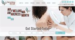 Desktop Screenshot of dermatologyandskincare.com